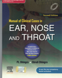 Image of Manual Of Clinical Cases In Ear Nose And Throat