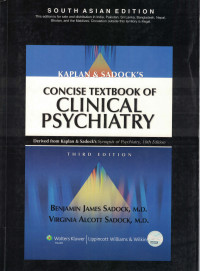Image of Kaplan & Sadock's Concise Textbook of Clinical Psychiatry