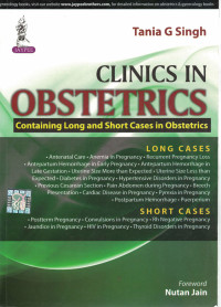 Image of Clinics in Obstetrics : Containing Long & Short Cases in Obstetrics